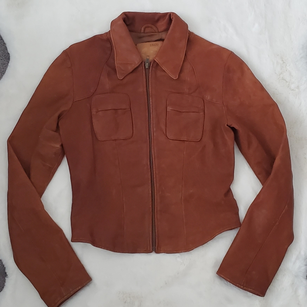 Guess Leather Jacket - image 1